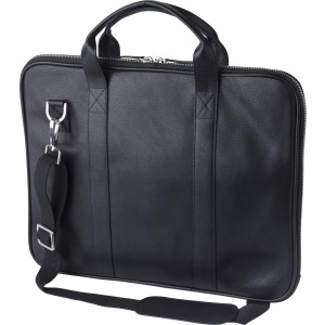 Leather laptop bag Michael, black (Laptop & Conference bags)