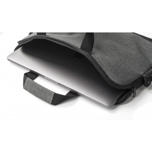 Polyester (600D) laptop bag Seraphina, grey (Laptop & Conference bags)
