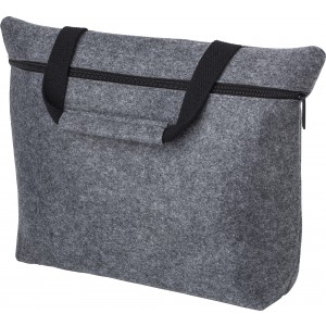 RPET felt document bag Scarlett, grey (Laptop & Conference bags)