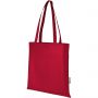 Zeus GRS recycled non-woven convention tote bag 6L, Red