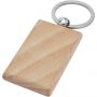 Gian beech wood rectangular keychain, Wood