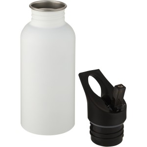 Lexi 500 ml stainless steel sport bottle, White (Sport bottles)