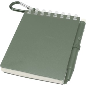 Lig Mini recycled outdoor soft cover notebook and ballpoint 