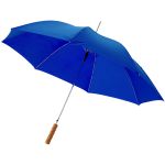 Lisa 23" auto open umbrella with wooden handle, Royal blue (10901709)