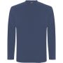 Extreme long sleeve men's t-shirt, Blue Denim