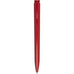 Lucia recycled plastic ballpoint pen, Red (Plastic pen)