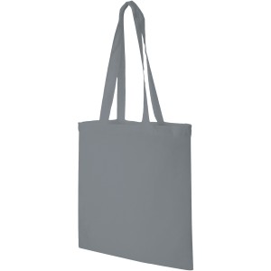 Madras 140 g/m2 cotton tote bag, Grey (cotton bag)