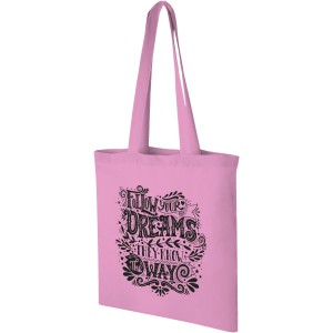 Madras 140 g/m2 cotton tote bag, Pink (cotton bag)