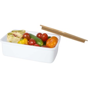 Mangi 750 ml lunch box, White (Plastic kitchen equipments)