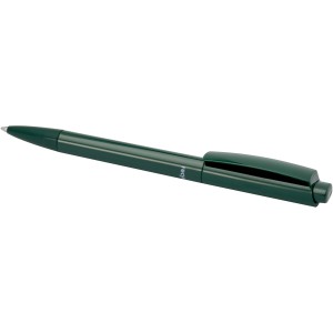 Martha recycled plastic ballpoint pen, Forest green (Plastic pen)