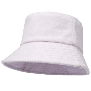 Melo GRS recycled terry sun hat, Lilac (Hats)