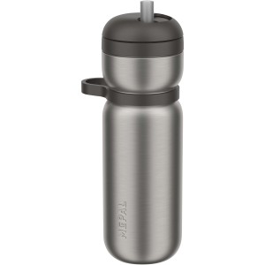 Mepal Twist 600 ml insulated sport bottle, Solid black