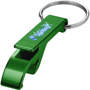 Tao bottle and can opener keychain, Green (Keychains)