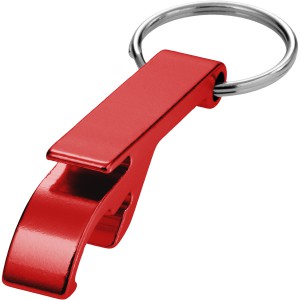 Tao bottle and can opener keychain, Red (Keychains)