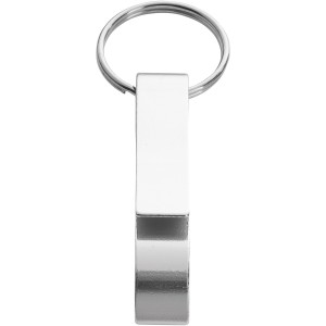 Tao bottle and can opener keychain, Silver (Keychains)