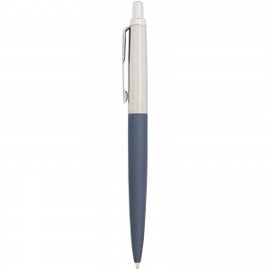 Jotter XL matte with chrome trim ballpoint pen, Blue (Metallic pen)