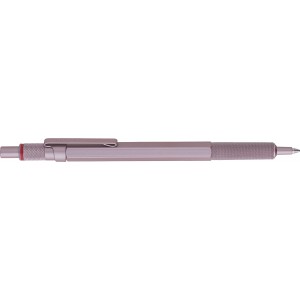 Rotring 600 ballpoint pen, rose gold (Metallic pen)