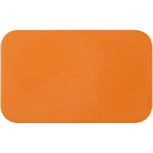 MIYO double layer lunch box, Orange, Orange, White (Plastic kitchen equipments)