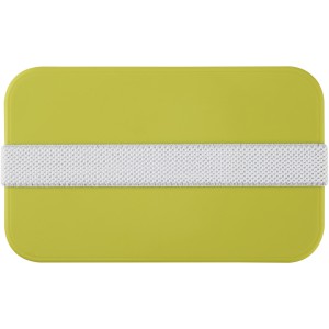 MIYO single layer lunch box, Lime, White (Plastic kitchen equipments)