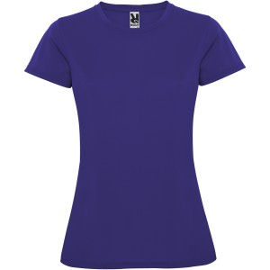 Montecarlo short sleeve women's sports t-shirt, Mauve (T-shirt, mixed fiber, synthetic)