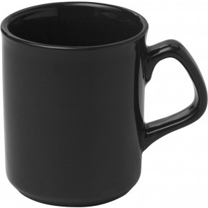Porcelain mug Jamie, black (Mugs)