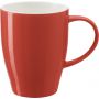 Porcelain mug Paula, red