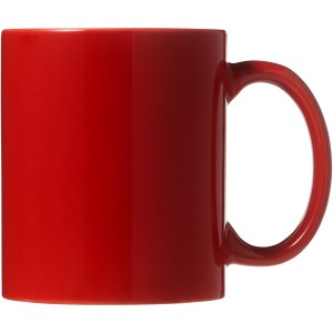 Santos 330 ml ceramic mug, Red (Mugs)