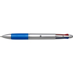 ABS ballpen Chlo, blue (Multi-colored, multi-functional pen)