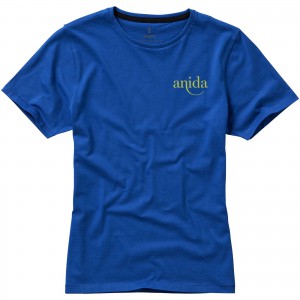 Nanaimo short sleeve women's T-shirt, Blue (T-shirt, 90-100% cotton)