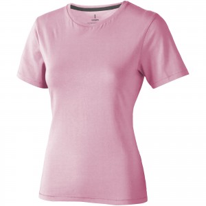 Nanaimo short sleeve women's T-shirt, Light pink (T-shirt, 90-100% cotton)