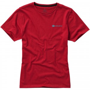 Nanaimo short sleeve women's T-shirt, Red (T-shirt, 90-100% cotton)