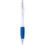 Nash recycled plastic ballpoint pen (black ink), Aqua