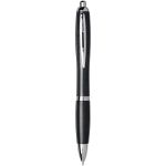 Nash wheat straw chrome tip ballpoint pen, Black (10737900)