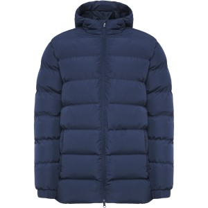 Nepal unisex insulated parka, Navy Blue (Jackets)