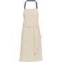 Nia 200 g/m2 recycled cotton apron, Ice blue