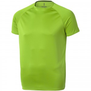 Niagara short sleeve men's cool fit t-shirt, Apple Green (T-shirt, mixed fiber, synthetic)