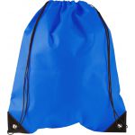 Nonwoven (80 gr/m2) drawstring backpack Nathalie, cobalt blu (8692-23CD)