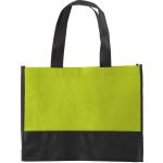 Nonwoven (80 gr/m2) shopping bag Brenda, lime (0971-19CD)