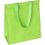 Nonwoven (80gr/m2) cooling bag Leroy, lime (7823-19)