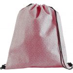 Nonwoven drawstring backpack, red (9004-08)