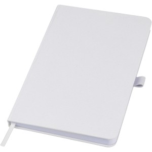 Fabianna crush paper hard cover notebook, White (Notebooks)