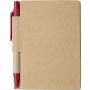 Paper notebook Cooper, red