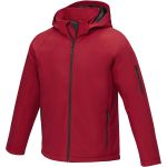 Notus men's padded softshell jacket, Red (3833821)