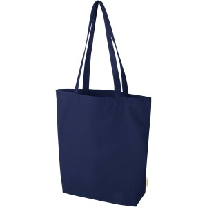 Odisha 180 g/m2 OCS organic wide bottom tote bag 11L, Navy