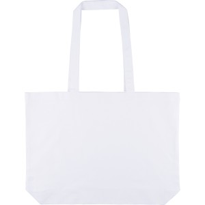 Oeko-Tex(r) cotton (140 gsm) shopping bag Tarin, white