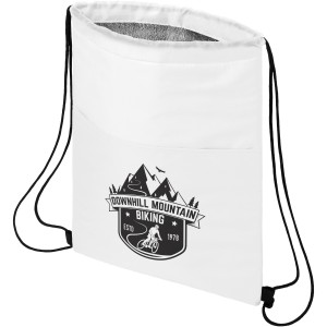 Oriole 12-can drawstring cooler bag, White (Cooler bags)