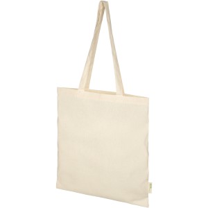 Orissa 100 g/m2 GOTS organic cotton tote bag, Natural (cotton bag)