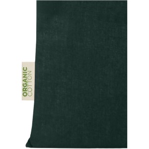 Orissa 140 g/m2 GOTS organic cotton tote bag 7L, Dark green (cotton bag)