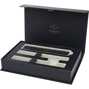 Parker IM rollerball and fountain pen set, Grey (Pen sets)