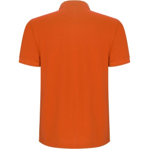 Pegaso Premium short sleeve men's polo, Orange (Polo shirt, 90-100% cotton)